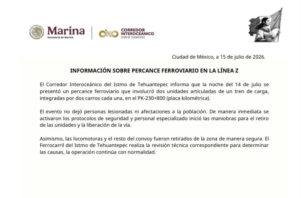 Comunicado de Prensa de SEMAR