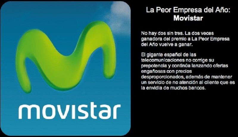 Telefónica Movistar hostiga a usuarios para cambiarse de compañía
