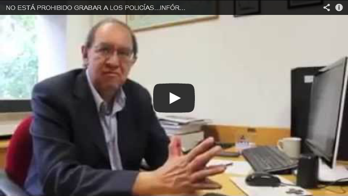 No está prohibido grabar a los policías…infórmate