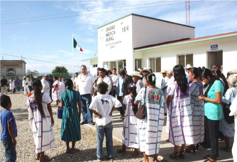 Inauguran en San Pedro Amuzgos Unidad Médica del IMSS