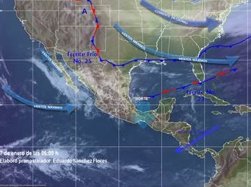 Permanecerá evento de “Norte”, lluvias y descenso de temperatura en Oaxaca