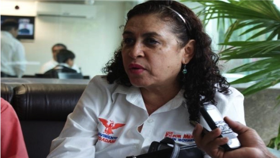 Movimiento Ciudadano no es partido familiar: cuñada del líder estatal