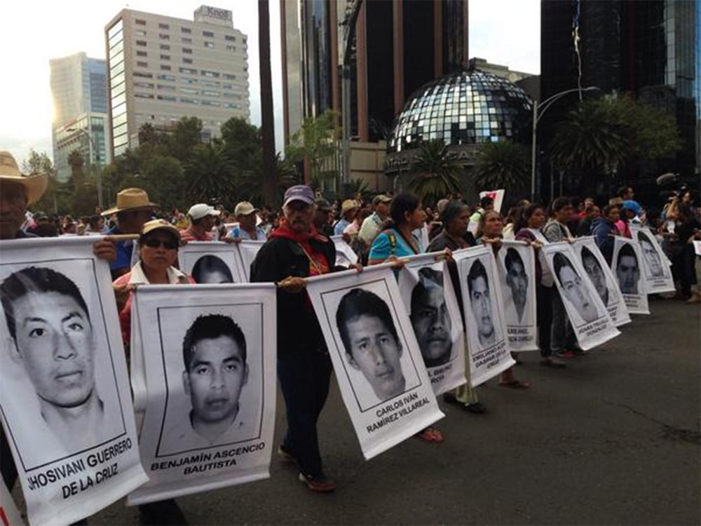 Anuncian llegada de padres de normalistas de Ayotzinapa a tierras zapotecas