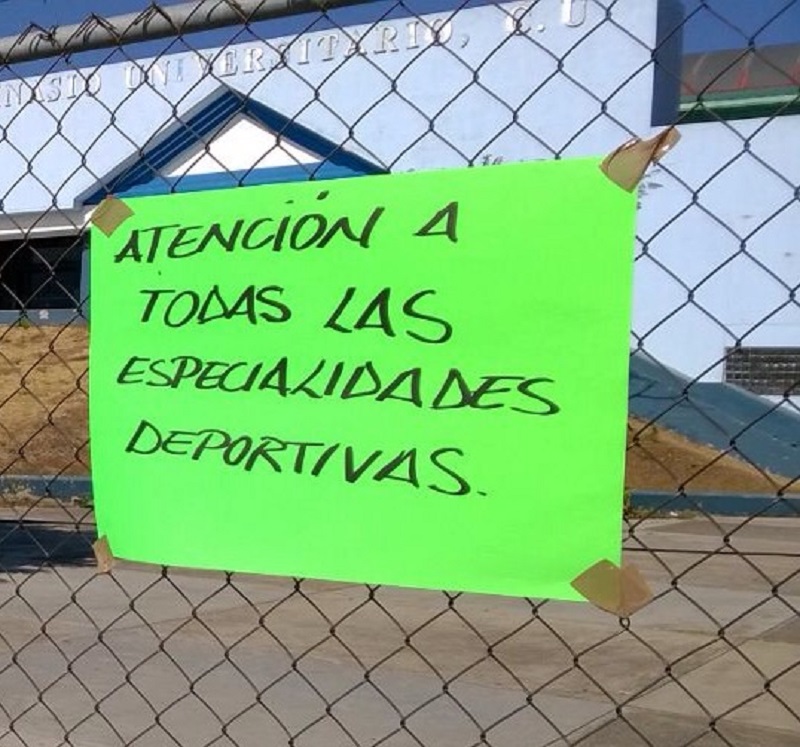 Exigen salida director de La Licenciatura en Entrenamiento Deportivo
