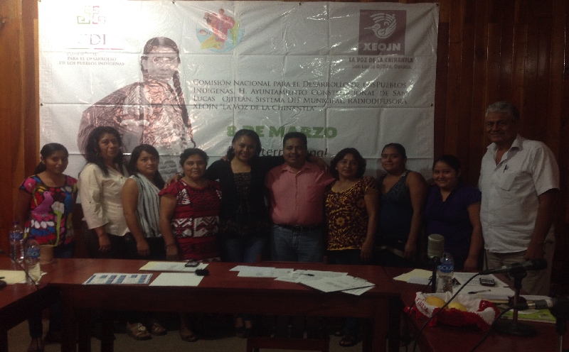Mujeres indígenas celebran su día en Ojitlán
