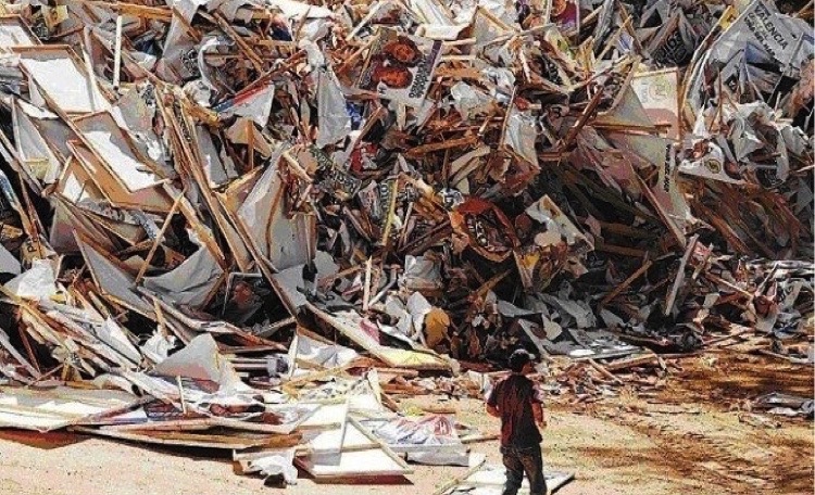 Greenpeace exige a partidos Plan de reciclaje de basura electoral