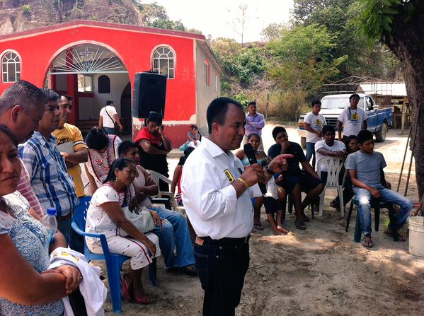 Caminamos por la dignidad de pueblos de la Mixteca y resultados para la gente: Sergio López