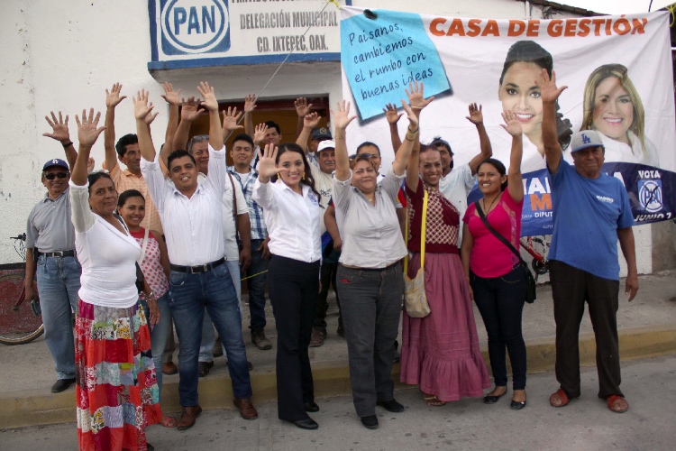 Se impone Candidata del PAN, con arrojo y juventud, a sus adversarios del quinto Distrito