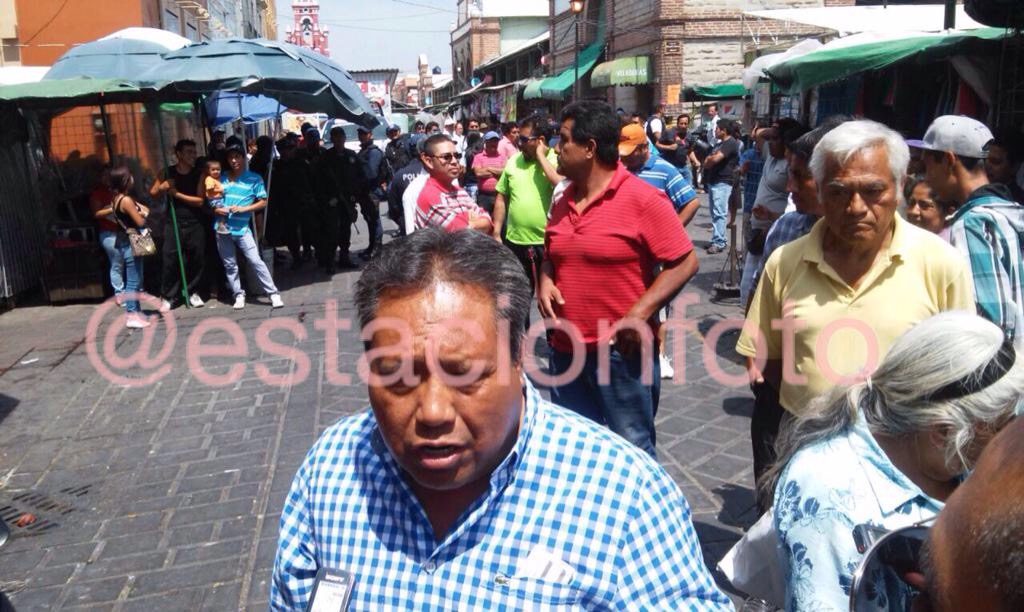 Se reaviva conflicto de comerciantes ambulantes en Centro Histórico