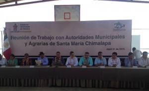 reunión zoques Cué