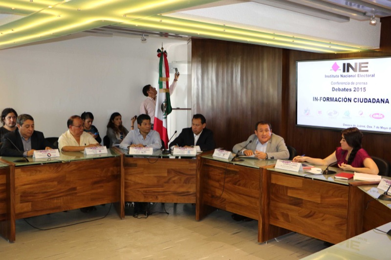A debate los 99 candidatos y candidatas, anuncia INE e Iniciativa Privada
