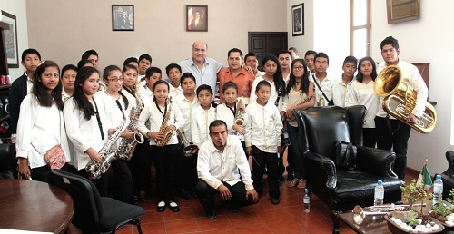 Promueve Ayuntamiento cultura musical en las agencias municipales