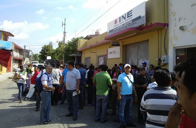 El lunes encabezará sección 22 plantón en oficinas del INE en el Istmo de Tehuantepec