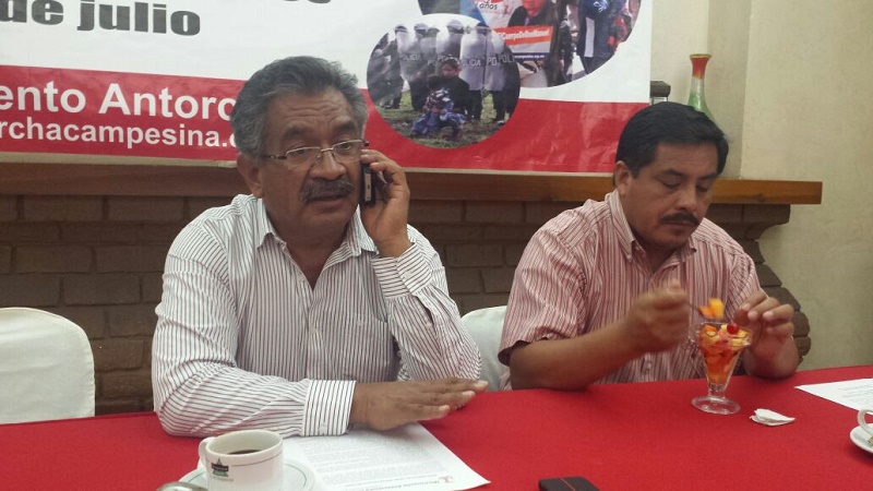 Antorcha Campesina anuncia marcha masiva en el DF; 8 mil de Oaxaca