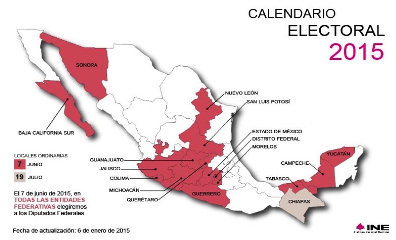 Elecciones 2015: Velan armas los partidos políticos