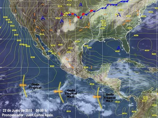 Onda tropical número 7 provocará lluvias fuertes en territorio oaxaqueño