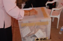 Reportan baja participación en elecciones de Huajuapan