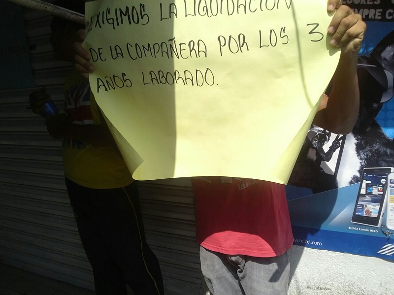 La despiden por exigir alta en seguro social, coceistas exigen indemnización