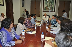 Integrantes del sindicato “3 de marzo” y Municipio capitalino firman contrato colectivo de trabajo 2015-2016