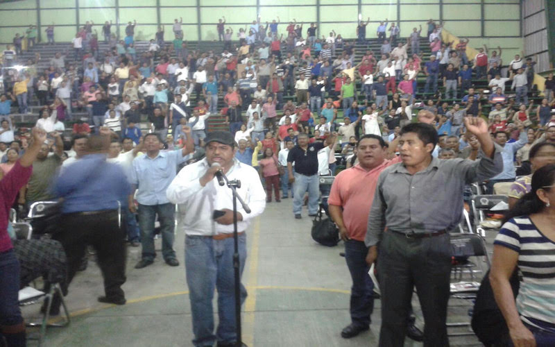 Representantes seccionales de los 26 estados que aglutina la CNTE se reunirán en Oaxaca