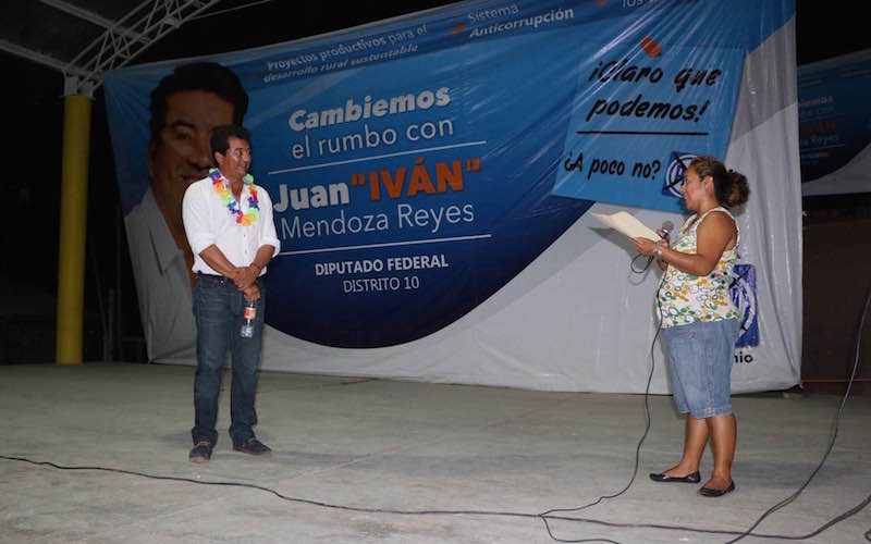 Propone Mendoza Reyes debate entre candidatos del distrito diez
