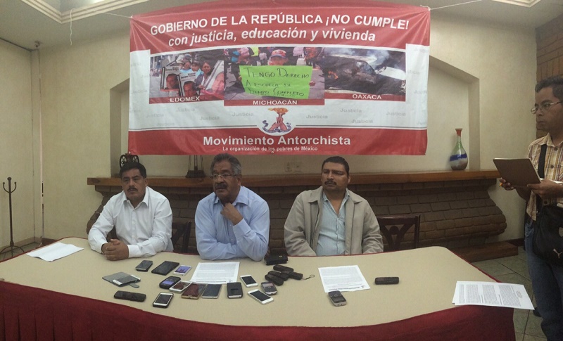 Antorcha Campesina protestará en septiembre en Ciudad de México