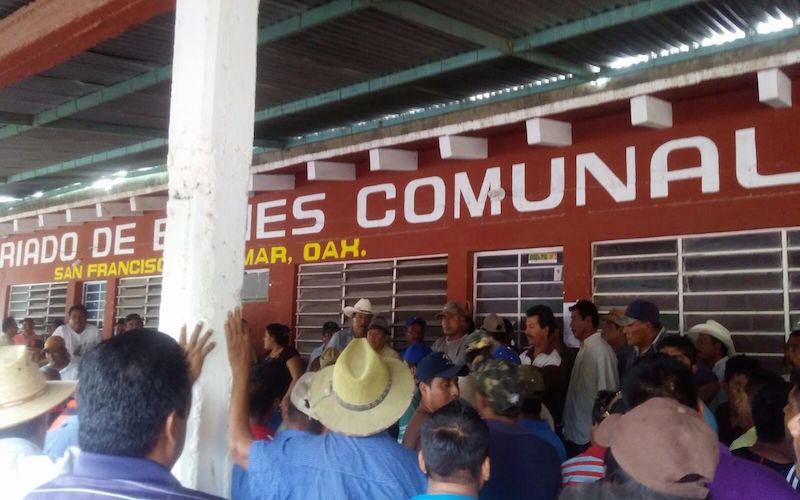 Elección irregular del Comisariado de Sn. Fco. del Mar; PRI busca apoyar a eólicas, acusan