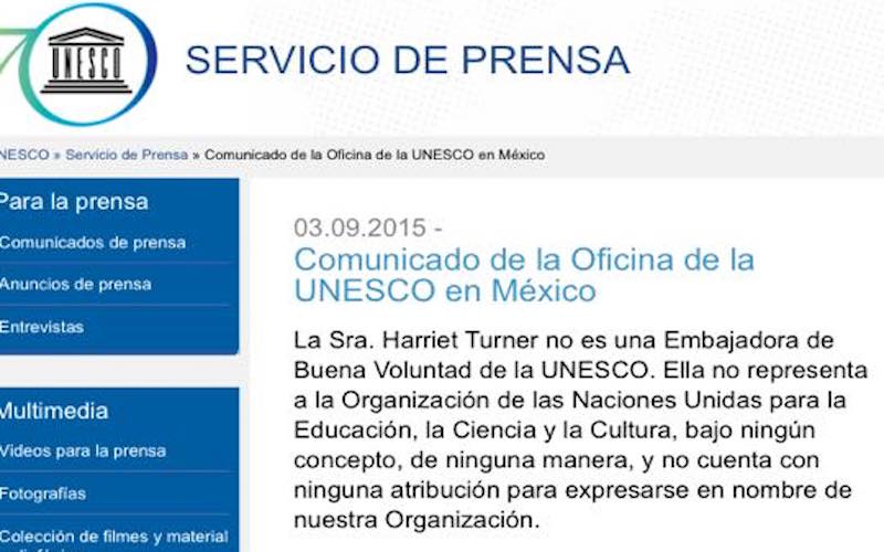 Aclaran a Gabino Cué que embajadora «patito» que avaló su el Centro de Convenciones no es de la UNESCO