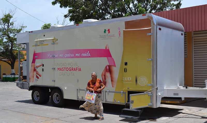 Arranca jornada de detención de cáncer de mama en el Istmo de Tehuantepec