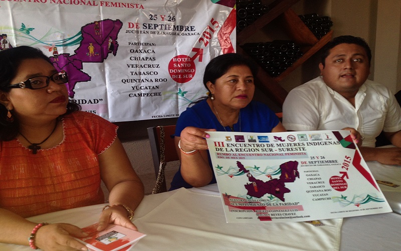 “La paridad en los partidos políticos” tema fundamental en el Tercer Encuentro de Mujeres Indígenas de la región sur-sureste