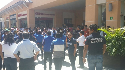 Como resultado del megasimulacro más de 2 mil ciudadanos evacuados en el Municipio de Oaxaca