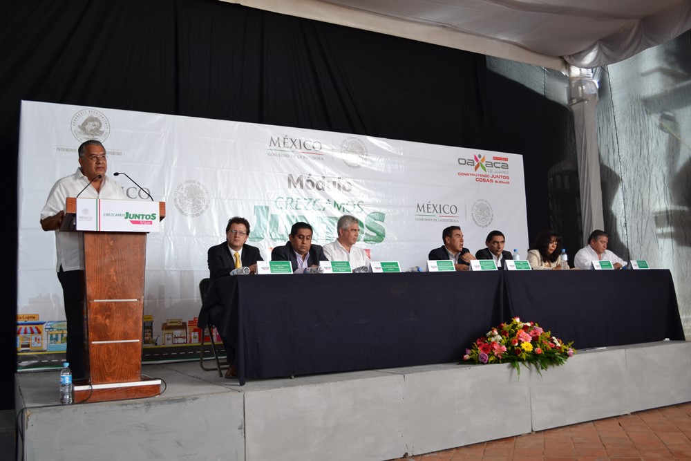 Municipio de Oaxaca participa en el relanzamiento del programa “Crezcamos Juntos”