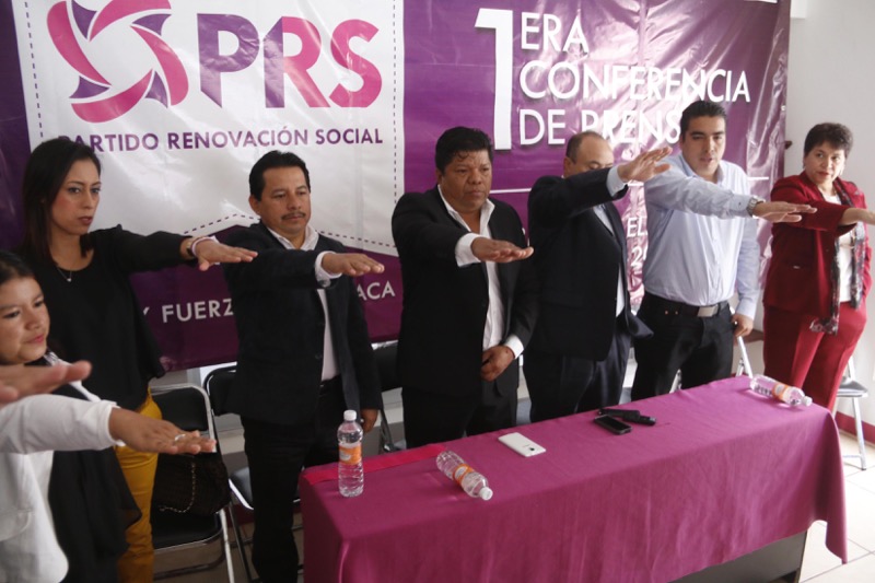 PRS destapa a Robles Montoya como su candidato a gobernador
