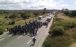 Gendarmería en Nochixtlán