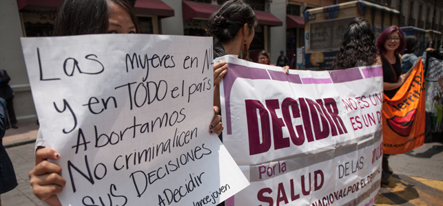 En México, las jóvenes abortan “como pueden y donde pueden”