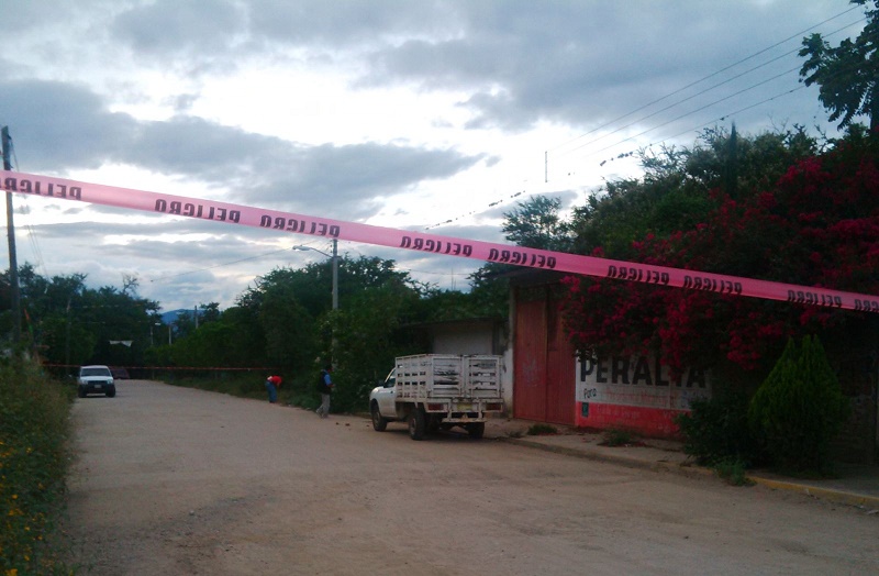 Ejecutan a líder de la CROC y hermano de ex presidente municipal de Ejutla de Crespo