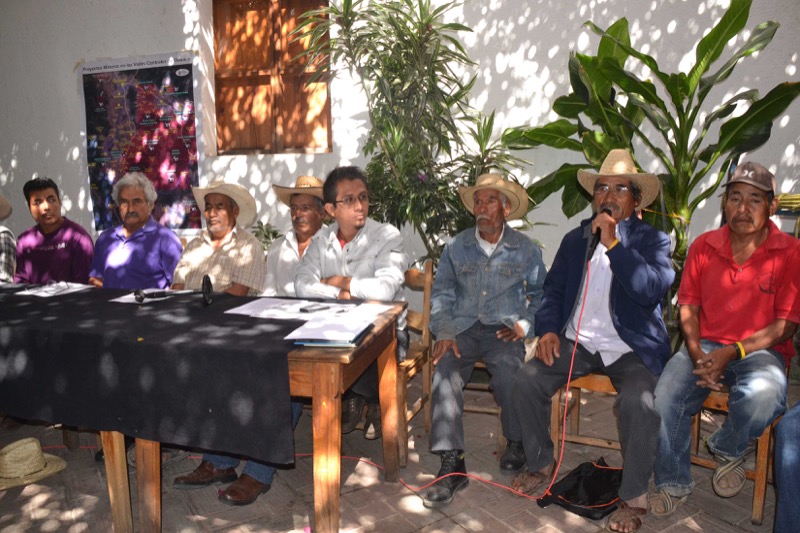 Comunidades de Ejutla, Ocotlán y Tlacolula declaran a su territorio prohibido para la minería