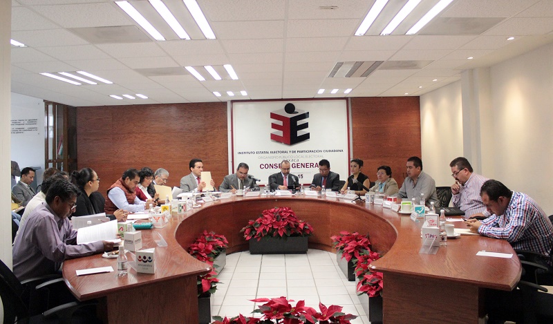 En sesión de trámite IEEPCO aprueba plataformas electorales de partidos políticos