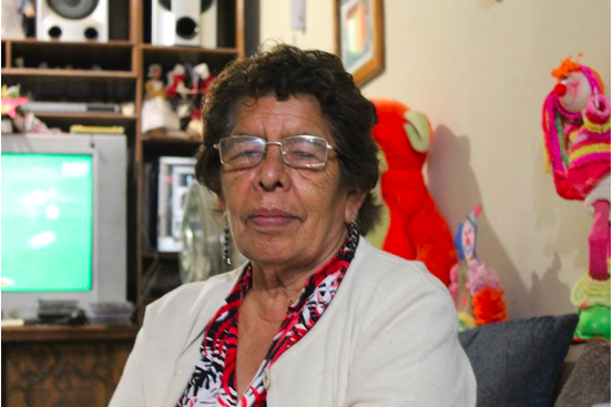 Doña Angelina Ortiz Cruz, retadora oaxaqueña.