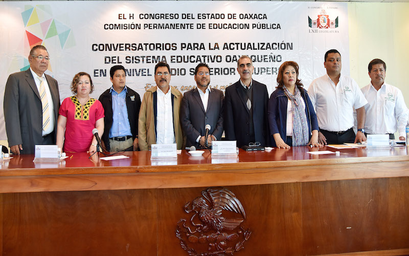 Realiza Comisión de Educación primer conversatorio para actualizar el Sistema Educativo Superior y Medio Superior