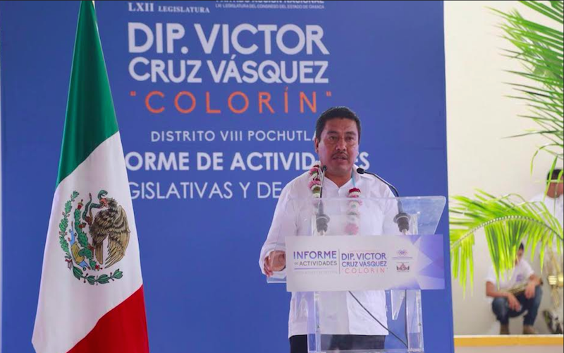 Mi compromiso es seguir trabajando por el desarrollo de mi región: Víctor Cruz