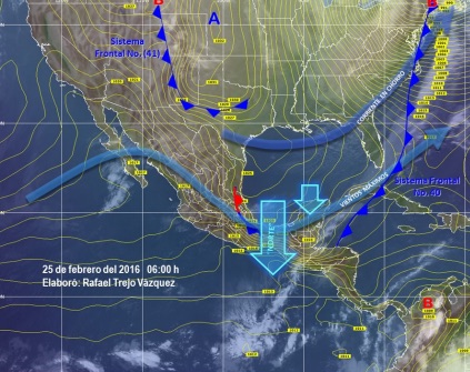 Prevalecerá Evento de “Norte” en el Golfo e Istmo de Tehuantepec