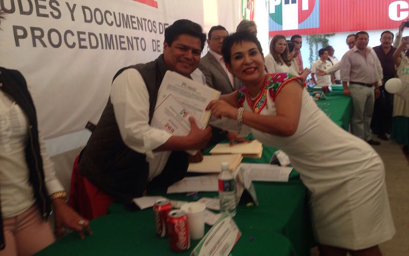 #EleccionesOaxaca Se registra Martha Alicia como precandidata del PRI a la Presidencia de Oaxaca de Juárez