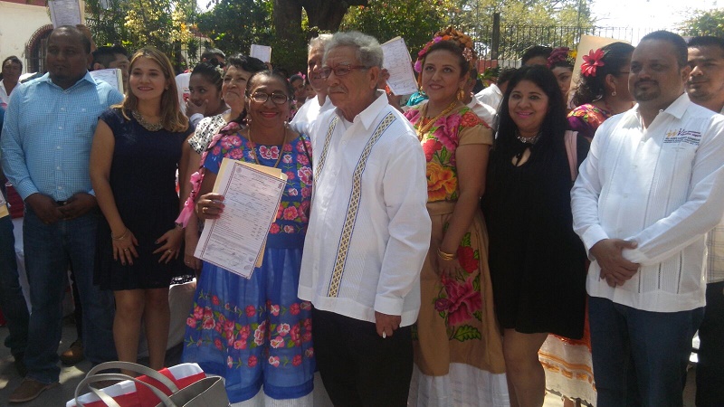 Después de medio siglo, Amable Y Arnulfo legalizan su unión matrimonial