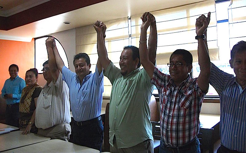 #EleccionesOaxaca Arrancan precampaña aspirantes de la COCEI a la Presidencia Municipal de Juchitán