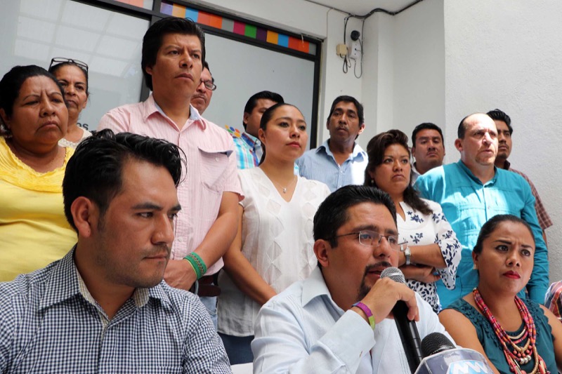 #EleccionesOaxaca Mapemo podría declinar candidatura del PSD a gobernador a Benjamín; sería candidatura común