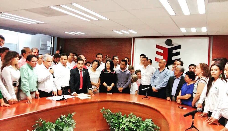 Se registra Alejandro Murat por la coalición “Por el Bienestar de Oaxaca”