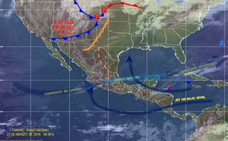 Prevén lluvias aisladas en territorio oaxaqueño