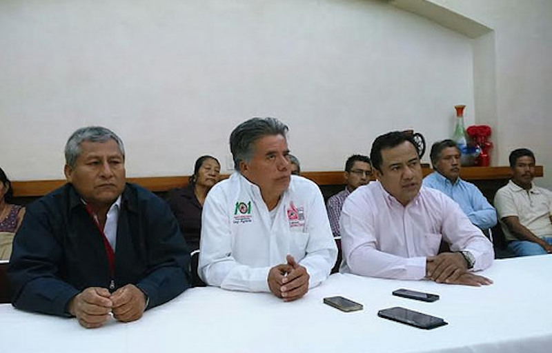 Precandidatos del PRI a la presidencia de Tlacolula demandaron elegir al mejor posicionado