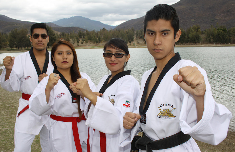 Taekwondoínes de Oaxaca al Nacional de la Universiada